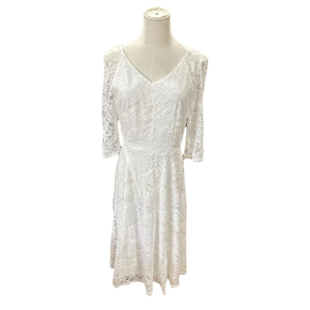 Dressystar Women's White Dress